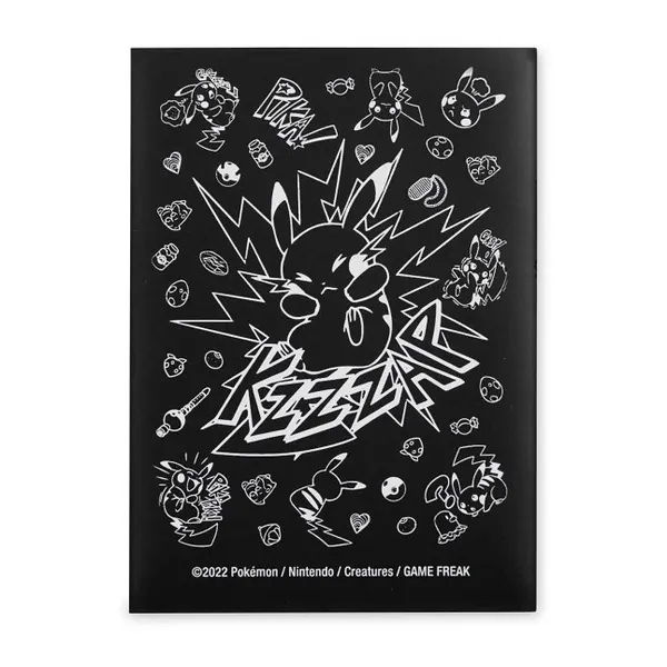Pokémon TCG: Pikachu Comic-Style Attack Card Sleeves (65 Sleeves)