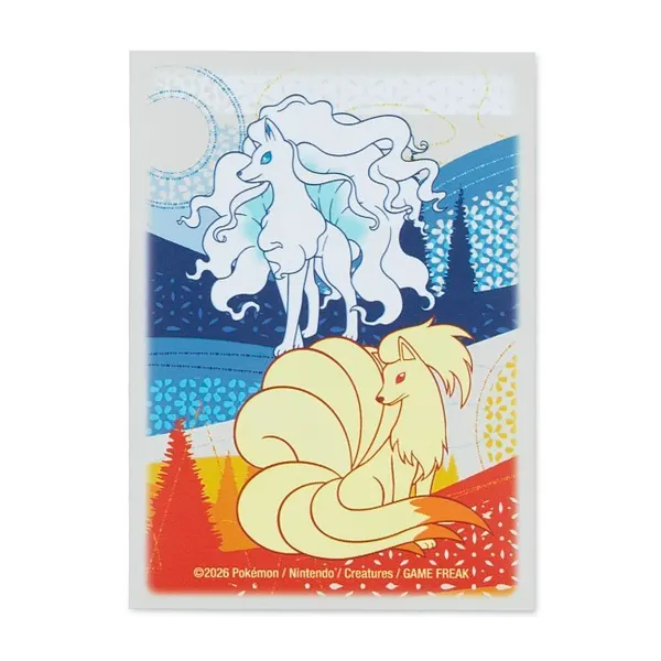 Pokémon TCG: Ninetales Sunny Seasons Card Sleeves (65 Sleeves)