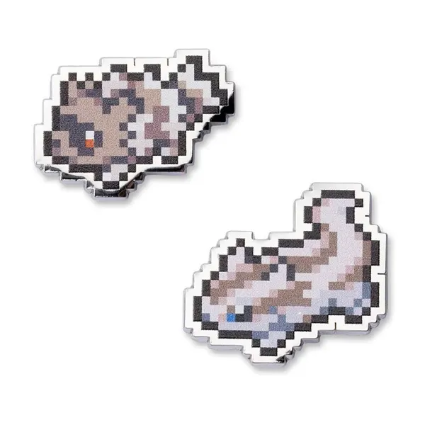 Zigzagoon & Linoone Pokémon Pixel Pins (2-Pack)