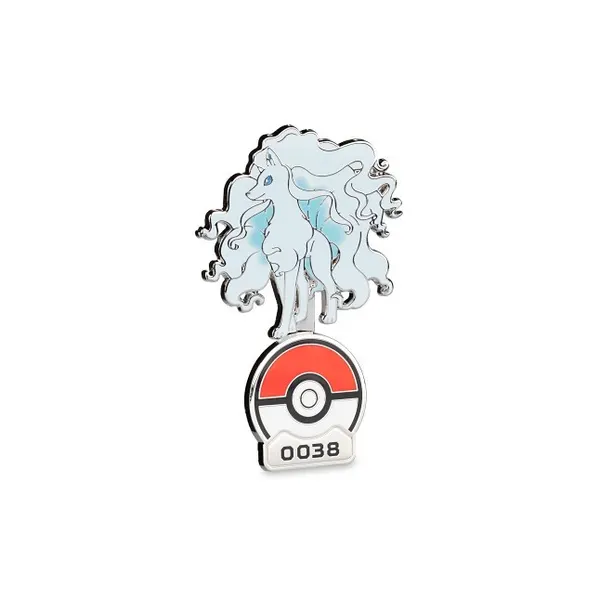 Alolan Ninetales Pokémon Gallery Pin