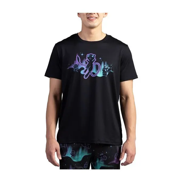 Pokémon Holiday 2026 Black Sleep T-Shirt - Men