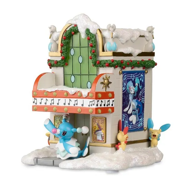Meloetta Majestic Theatre Holiday Pokémon Village Figure