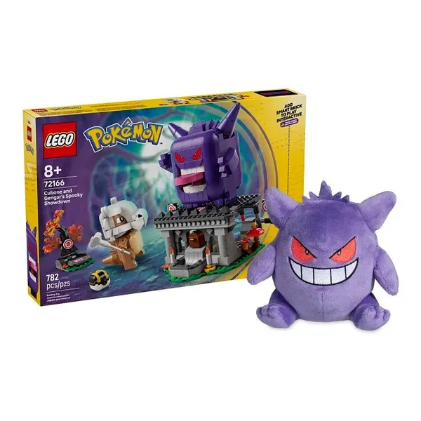Gengar LEGO® Pokémon™ SMART Play™ & Sitting Cuties Plush Bundle