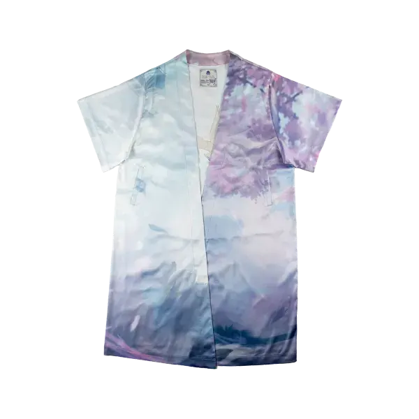 Spirit Blossom Satin Duster