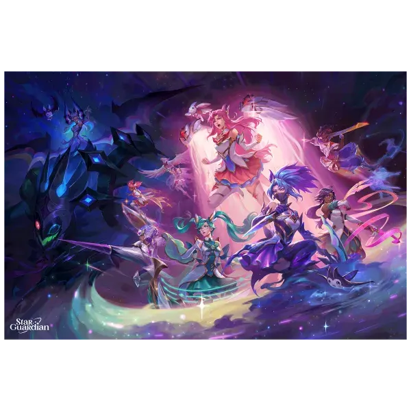 Star Guardian 2022 League of Legends Key Visual Poster