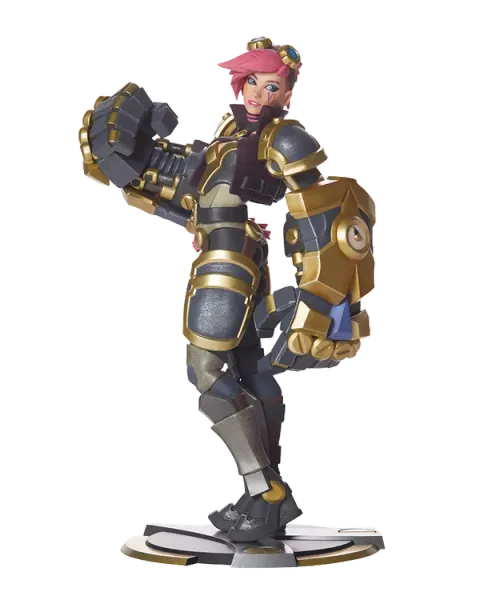 Vi Unlocked Statue