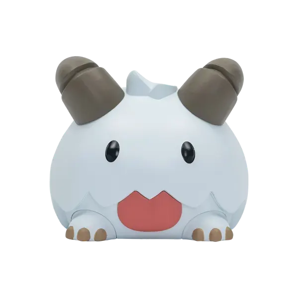 White Poro Figure
