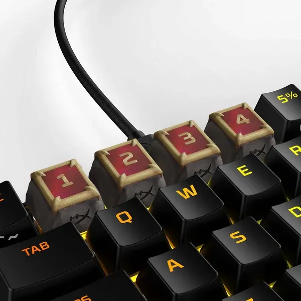HyperX HX3D Keycaps - Abilities Set