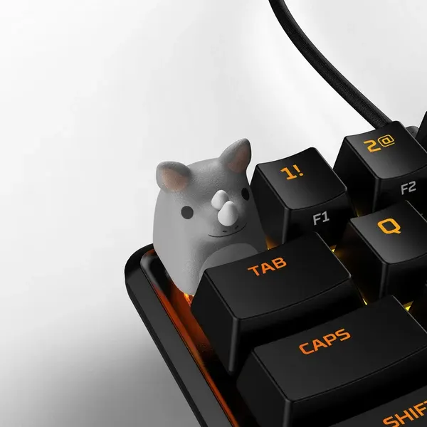 HyperX HX3D Keycap - Safari Rhino