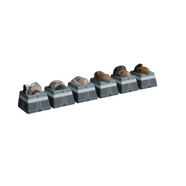 HyperX 3D x Warframe Protoframe Keycap Bundle